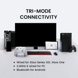 GameSir G7 Pro Wired Controller for Xbox Series X|S, Xbox One, Wireless Gamepad for PC&Android with TMR Sticks, Hall Effect Analog Triggers, 1000Hz Polling Rate, 3.5mm Audio Jack - White