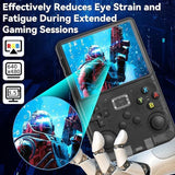 R36S Handheld Game Console, 3.5 inch IPS Screen Retro Gaming Console 64G Card with 15000+Classic Games