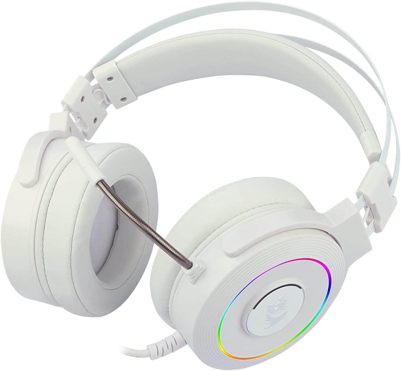 Redragon LAMIA 2 H320 white, USB RGB Gaming Headset - Fun Touch Jordan