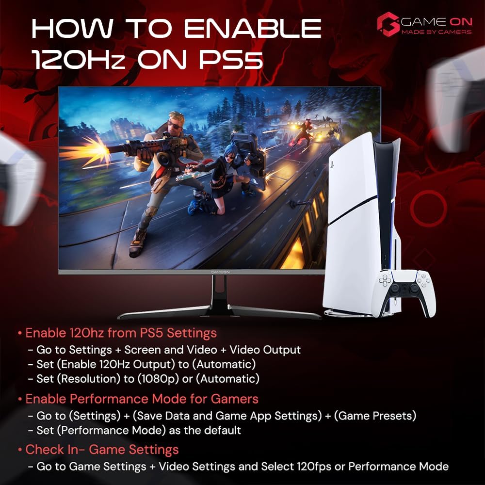 GAMEON GOAP27FHD380IPS Artic Pro Series 27" FHD, 380Hz, MPRT 0.5ms - Fun Touch Jordan