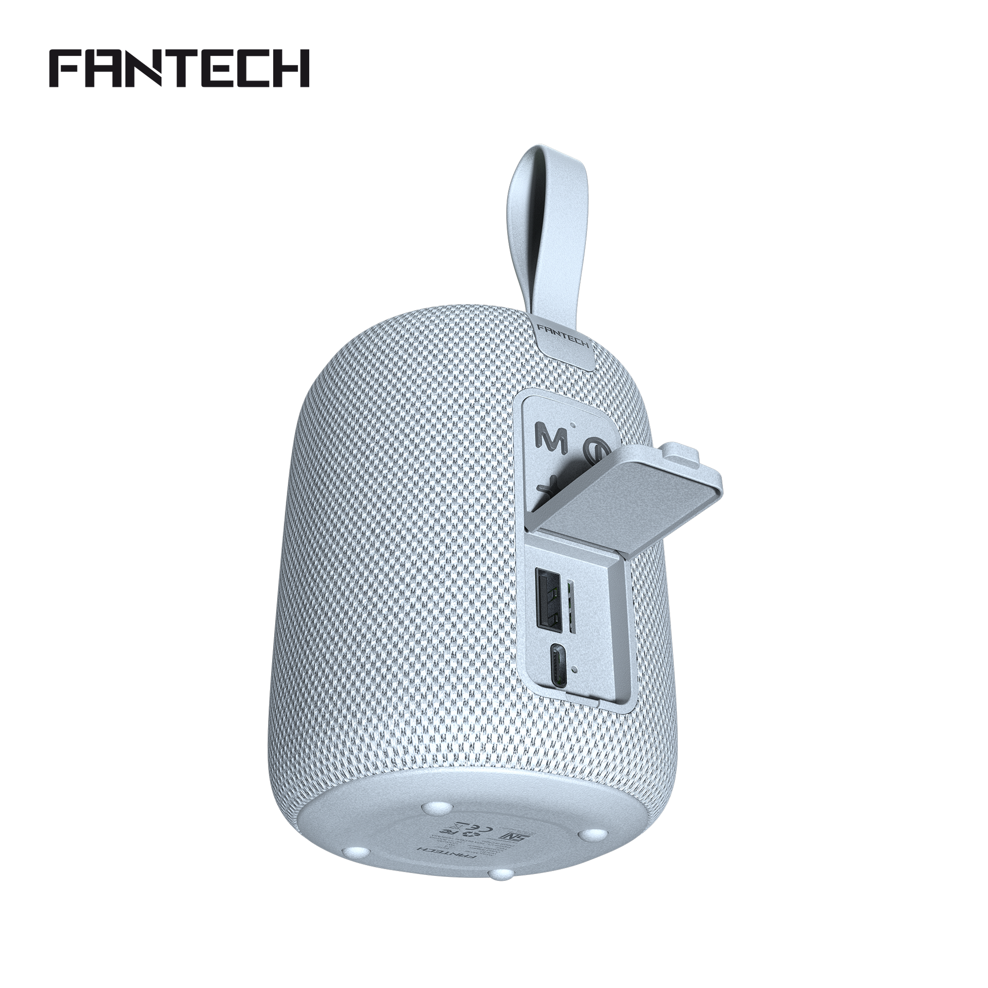 FANTECH(BS157)-NeraBox 5W RMS PORTABLE SPEAKER - Gray - - Fun Touch Shop