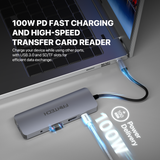 FANTECH HC101 Converter USB Hub Type C 10 in 1