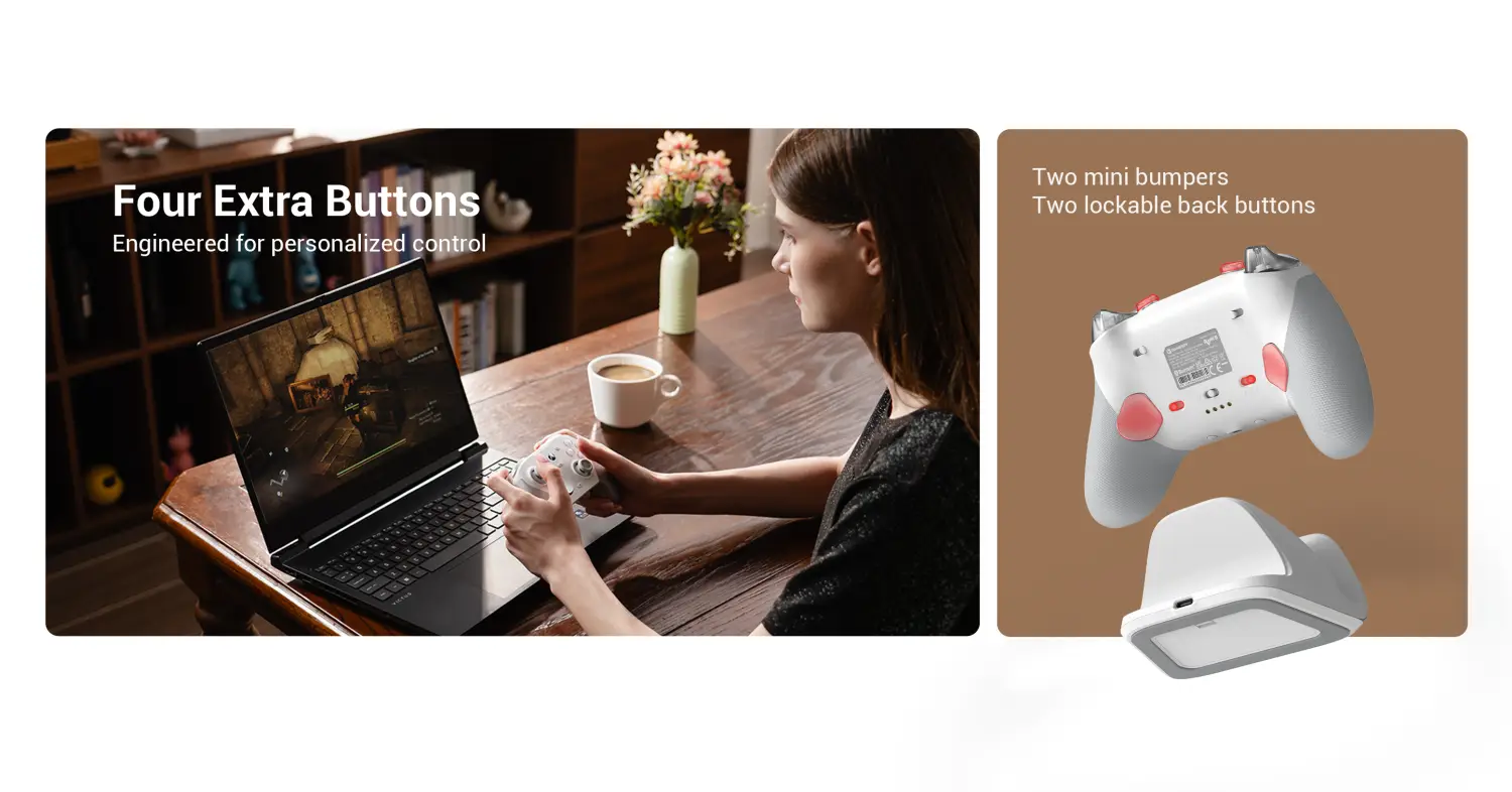 X5 Lite has versatile combo key function