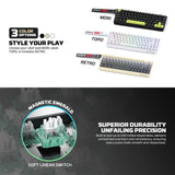 Fantech Keyboard ATOM HE68 MK922 MAGNETIC SWITCH – BLACK