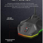 Redragon GM99 STIX USB RGB Gaming Stream Desktop Microphone to To Streaming, Podcasting,Studio Recording,YouTube,Skype for PC/Laptop - - Fun Touch Shop