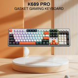 Redragon K689 PRO Wireless Gasket RGB Gaming Keyboard 104 Keys