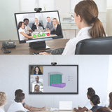 Redragon GW800 1080P PC Webcam with Built-in Dual Microphone, 360° Rotation