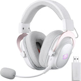 Redragon H510 PRO 3-Mode RGB Gaming Headset - 7.1 Surround Sound - 53MM Audio Drivers in Memory Foam Ear Pads w/Durable Fabric Cover- Multi Platforms Headphone - USB Powered for PC/PS4/NS