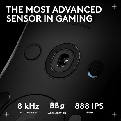 Logitech g pro 2 lightspeed wireless gaming mouse right- or left-handed mouse with up to 4 customizable and switchable