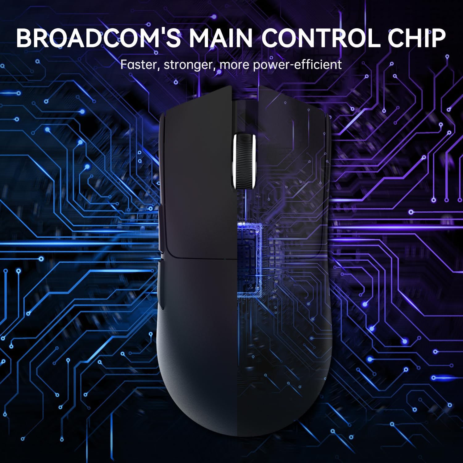 ATTACK SHARK X11 Lightweight Wireless Gaming Mouse with RGB Charging Dock,Tri-Mode-2.4G/USB-C Wired/BT,22K DPI,PAW3311 Optical Sensor,HUYU Switch, 5 programmable Buttons for PC/Mac(Black) - - Fun Touch Shop