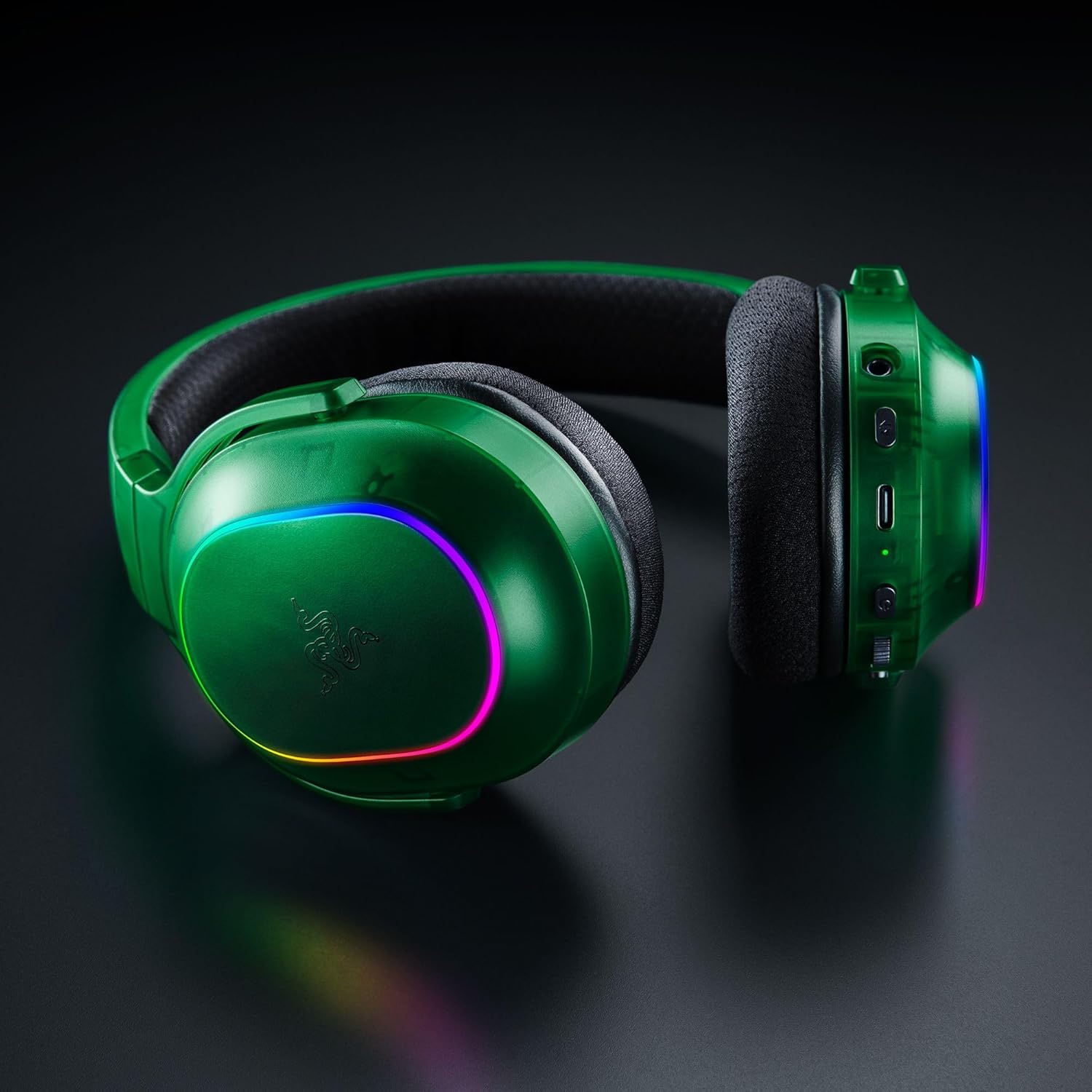 Razer Barracuda X Chroma Wireless Gaming Headset: 2.4GHz Wireless & Bluetooth - Fun Touch Jordan