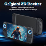 M27 Portable Handheld Game Console 128G, Retro Video Gaming Console with Built-in 30000+ Retro Games 30+ Emulators, 7 Inch IPS Screen, 600*1024 Resolution (Black)