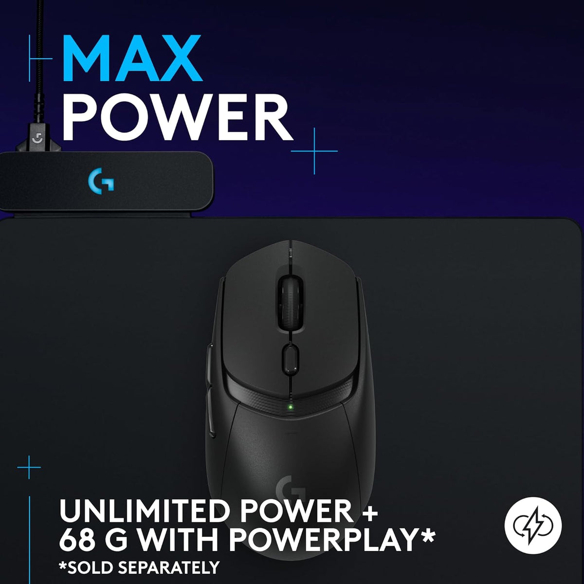 Logitech g309 lightspeed wireless gaming mouse lightweight lightforce hybrid switches hero 25k sensor 300+ hour battery