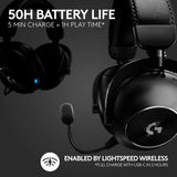 Logitech G Pro X 2 Lightspeed Black