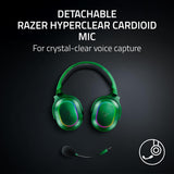 Razer Barracuda X Chroma Wireless Gaming Headset: 2.4GHz Wireless & Bluetooth - Lightweight - RGB - 40mm Drivers - Cardioid Mic - 70 Hr Battery - For PC, Mac, PS5, Switch 2, Smartphone - Phantom Green