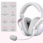 Redragon H510 PRO 3-Mode RGB Gaming Headset - 7.1 Surround Sound - 53MM Audio Drivers in Memory Foam Ear Pads w/Durable Fabric Cover- Multi Platforms Headphone - USB Powered for PC/PS4/NS - - Fun Touch Shop
