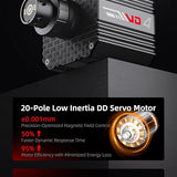 PXN VD4 Bundle F Gaming sim racing wheel Direct Drive Servo Motor Base 4NM Force Feedback 11" Racing Wheel & Hall 2-Pedal PC Steering Wheel set for PC Windows 7/8/10/11