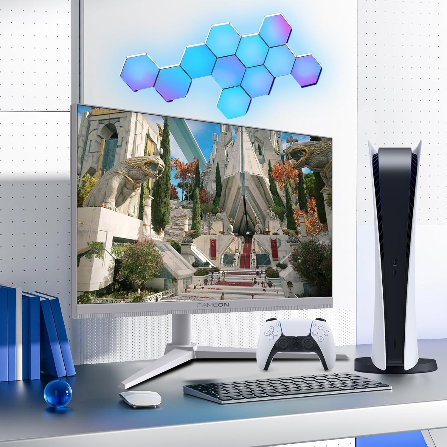GAMEON GOAP27FHD380IPS Artic Pro Series 27" FHD, 380Hz, MPRT 0.5ms - Fun Touch Jordan