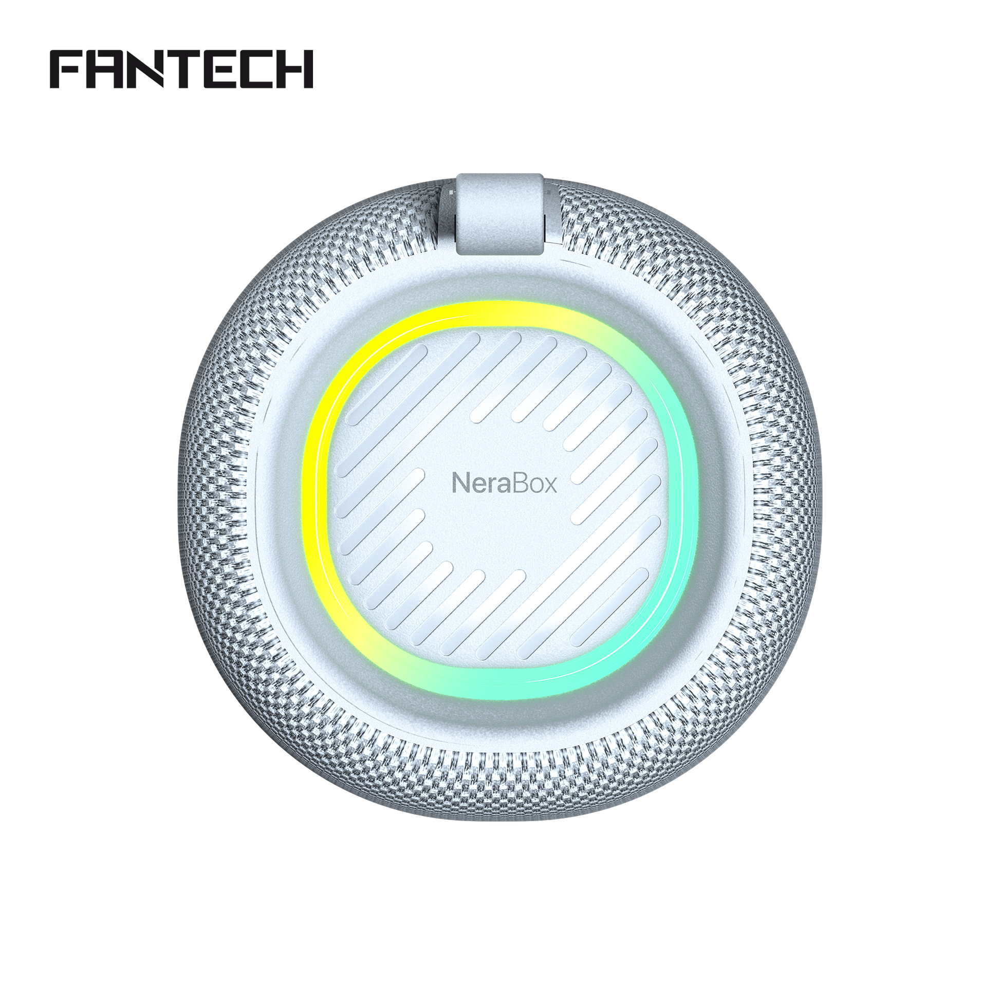 FANTECH BS159 True Wireless RMS Speaker TWS Deep Bass 10W 57mm Driver 4-Way Connectivity BT TF Card USB RGB Portable Speaker - Red - - Fun Touch Shop