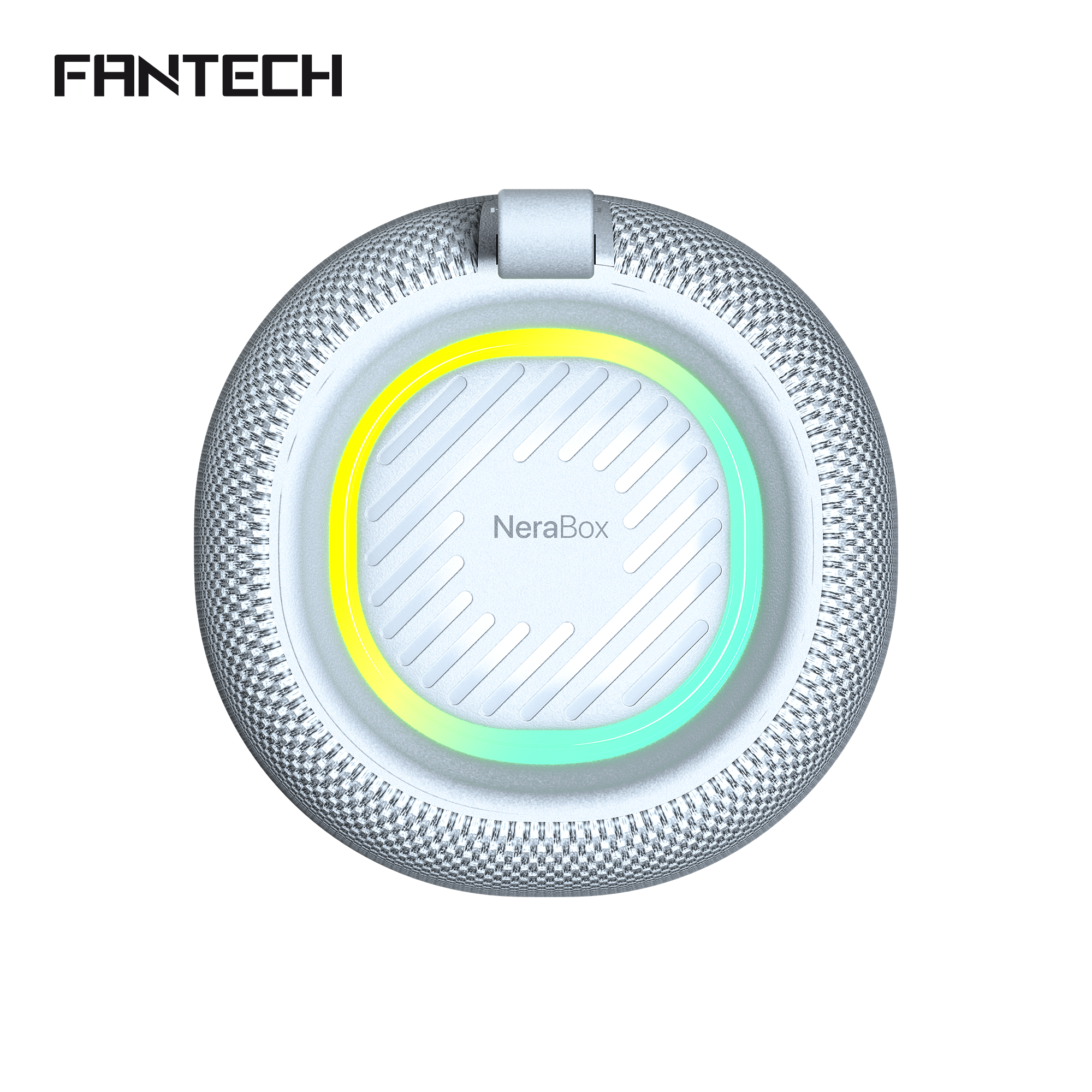 FANTECH BS159 True Wireless RMS Speaker TWS Deep Bass 10W 57mm Driver 4-Way Connectivity BT TF Card USB RGB Portable Speaker - Red - - Fun Touch Shop