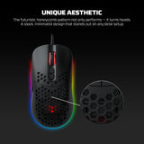 Fantech HERO X18 Gaming Mouse RGB Black - - Fun Touch Shop