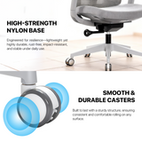 FANTECH OC1 Ergonomic Office Chair White