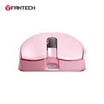 FANTECH TANTOE WG13E Wireless Mouse Three-mode switching and Magnetic Rechargeable Dock PixArt PAW3311 Up to 45 hours Macro Mic - Pink - - Fun Touch Shop