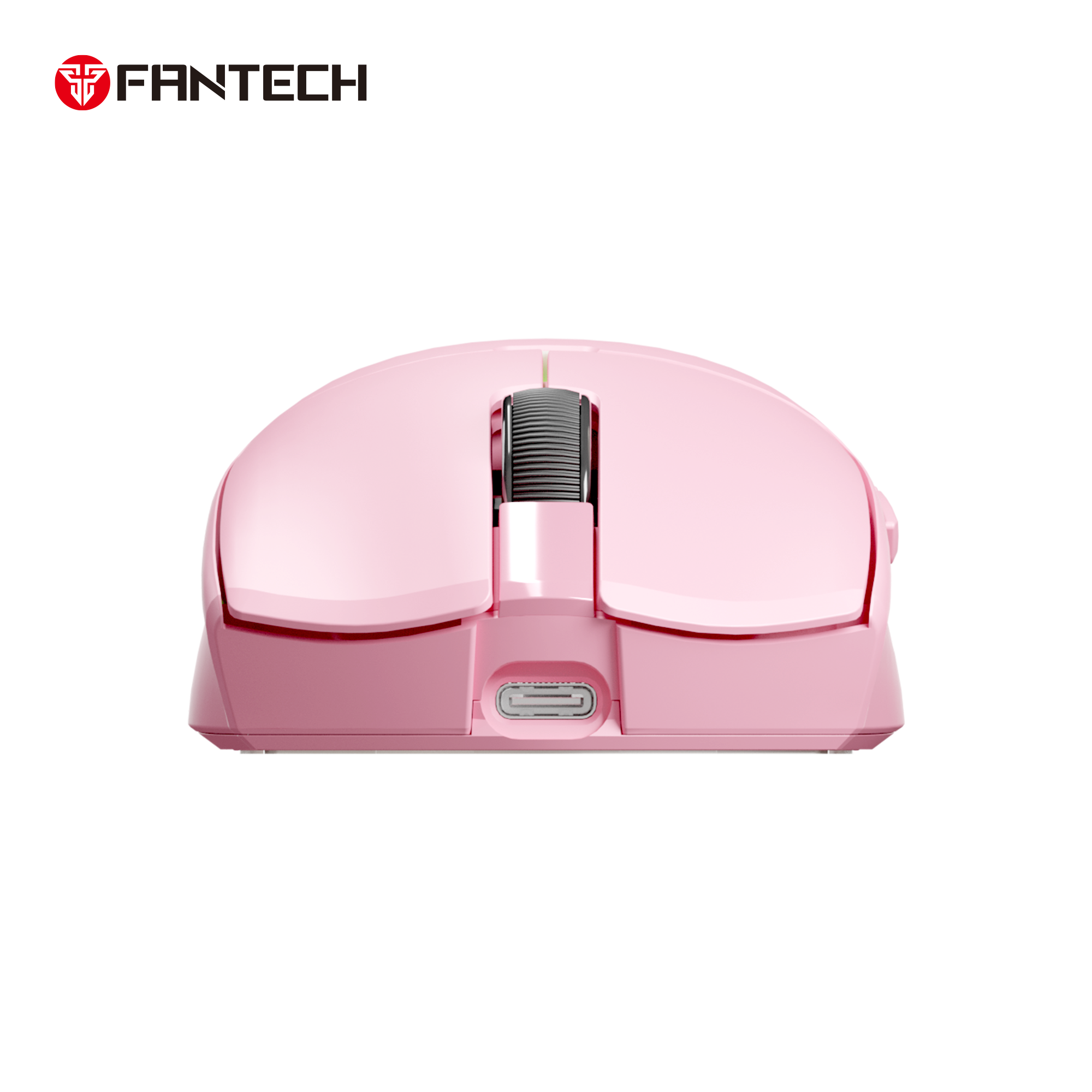 FANTECH TANTOE WG13E Wireless Mouse Three-mode switching and Magnetic Rechargeable Dock PixArt PAW3311 Up to 45 hours Macro Mic - Pink - - Fun Touch Shop