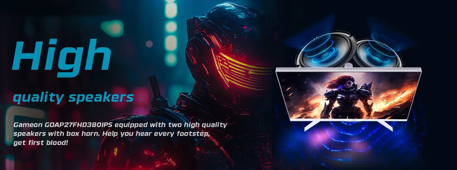 Gameon goap27fhd380ips artic pro series 27’’ fhd 380hz mprt 0.5ms hdmi 2.1 fast