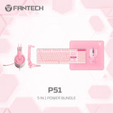 FANTECH P51 Power Bundle Gaming Keyboard and Mouse