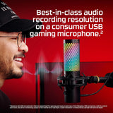 HyperX QuadCast 2 S – USB Microphone, with RGB Lighting