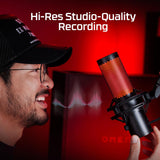 HyperX QuadCast 2 – USB Microphone for Gaming, Streaming and Podcasting