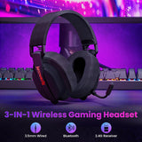 Redragon H888 Wireless Gaming Headset with 7.1 Surround Sound