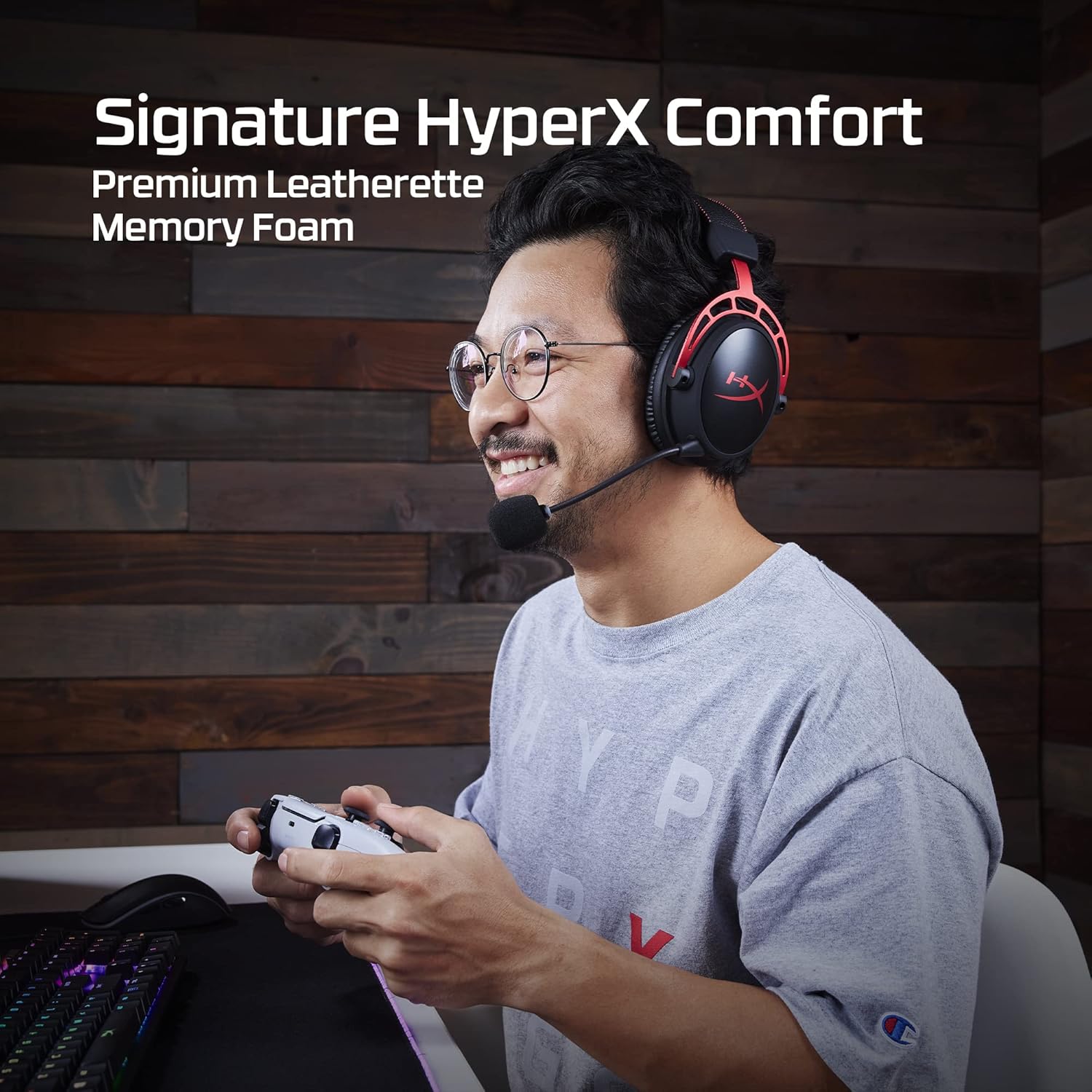 HyperX Cloud Alpha Wireless - Gaming Headset for PC-PS4-PS5, 300-hour battery life - - Fun Touch Shop