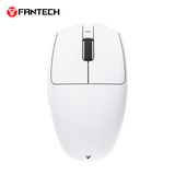 FANTECH ARIA XD7V2 Wireless Gaming Mouse, 53g Ultra-Lightweight HUANO Switches, Ambidextrous Egg Shape 5 Programmable Buttons, white