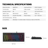 Fantech Hero MK875V2 Gaming Keyboard RGB (PS5 - PS4 - PC) - - Fun Touch Shop