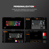 FANTECH MK918 ATOM PRO97 WIRELESS MECHANICAL GAMING KEYBOARD BLACK