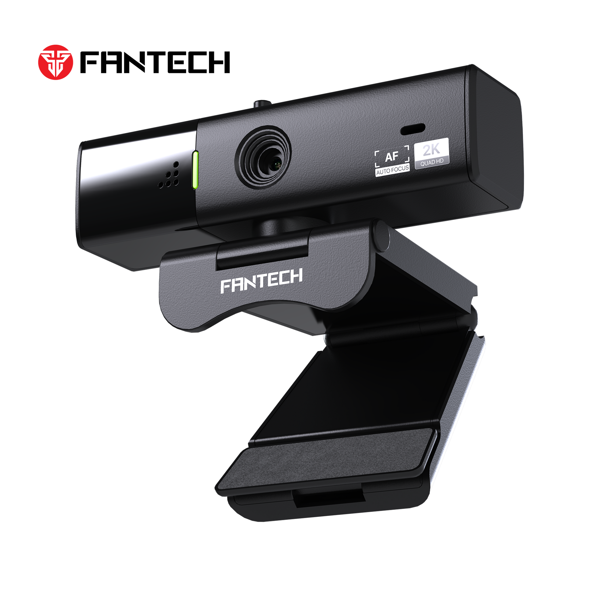 Fantech Luminous C50 Quad High-Definition Webcam 2K Quad-HD Support 60 FPS & 3D Noise Cancelling Mic - - Fun Touch Shop