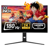 Redragon ZEPHYRION   Q3212RVC 32" Fast VA-1500R Curved - 25601440 (2K) - 180Hz -DP 1.4 2 + HDMI 2.1 TMDS * 2 + USB2.0 + Earphone * 1