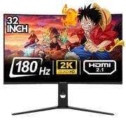 Redragon ZEPHYRION   Q3212RVC 32" Fast VA-1500R Curved - 25601440 (2K) - 180Hz -DP 1.4 2 + HDMI 2.1 TMDS * 2 + USB2.0 + Earphone * 1