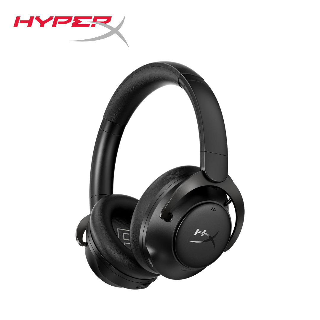 HyperX Cloud Mix 2 – Dual Wireless Over-Ear Headphones with ANC, 2,4GHz dongle, Bluetooth 5.3 - - Fun Touch Shop