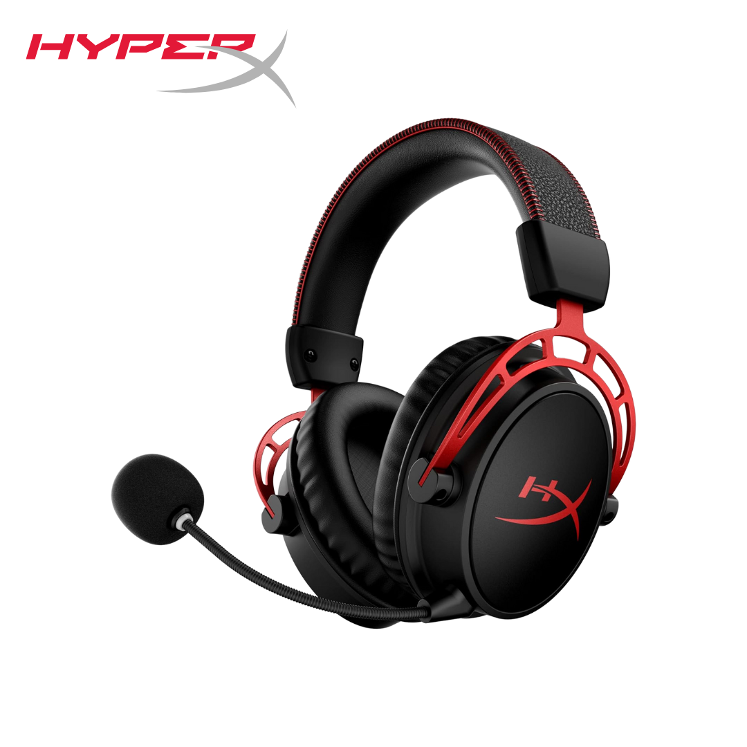 HyperX Cloud Alpha Wireless - Gaming Headset for PC-PS4-PS5, 300-hour battery life - - Fun Touch Shop