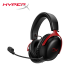 HyperX Cloud III Wireless – Gaming Headset for PC, PS5, PS4, up to 120-hour Battery ,Black & Red - - Fun Touch Shop