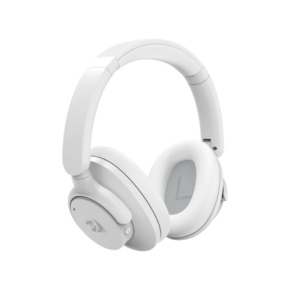 Redragon h610 wireless gaming headset for pc mac ns phone - bt 5.3 with active noise cancellation 40h battery