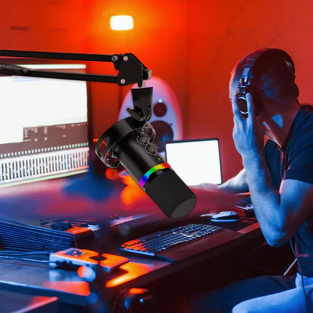 Redragon SOLARA GM307 Moving-coil Gaming Microphone - - Fun Touch Shop