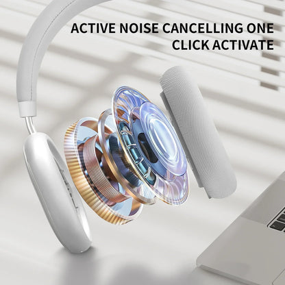 Redragon h620 vibecore 700nc anc bluetooth/wired headset (silver/grey)