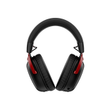 HyperX Cloud III S Wireless Gaming Headset (2.4GHz, Bluetooth), DTS:X Spatial Virtual 3D Surround Sound Spatial Audio3 Battery Life up to 120 Hours 2.4GHz / 200 Hours Bluetooth, Detachable Mic Multi-Platform– Black & Red