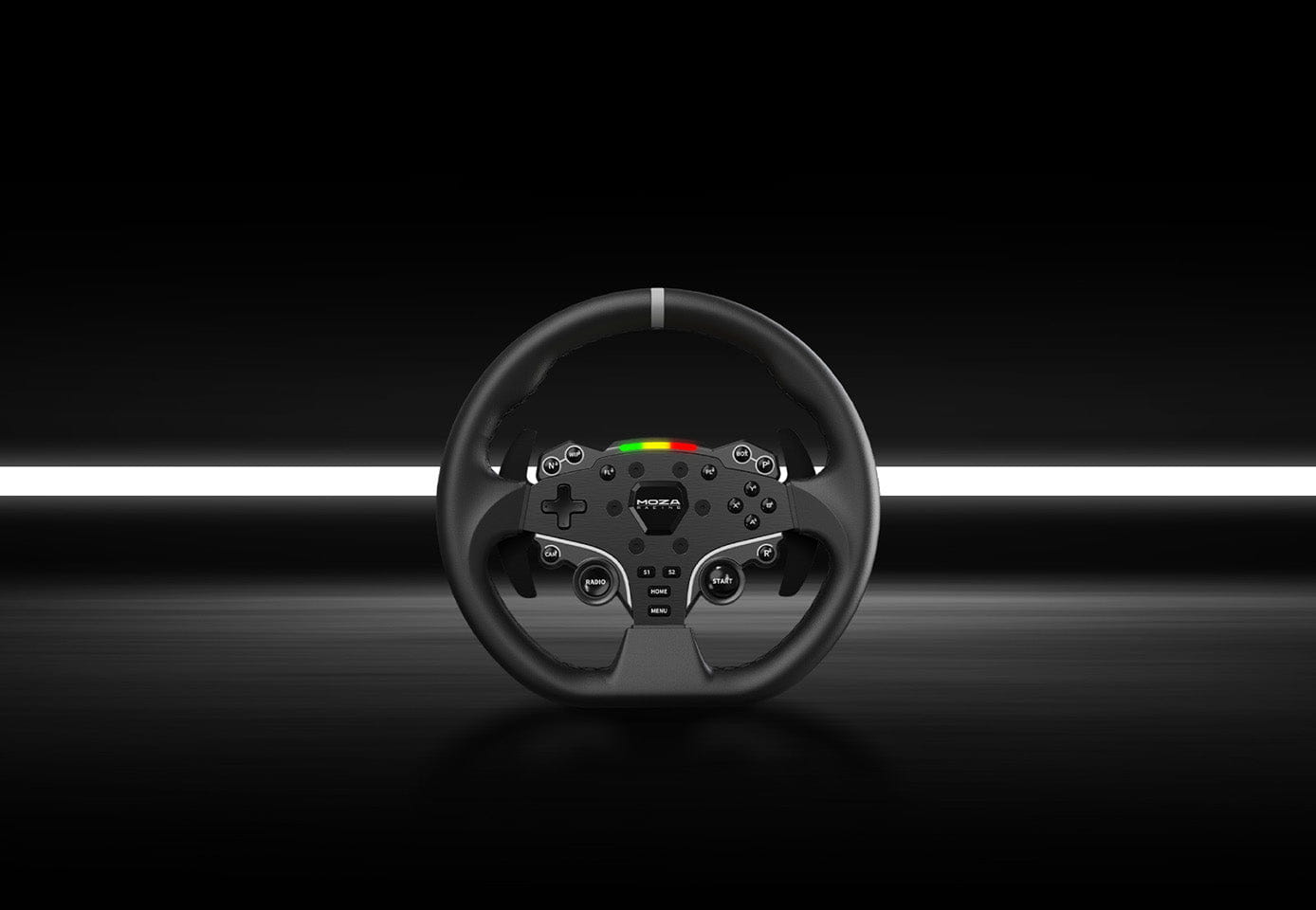 Moza r5 wheel and pedals kit racing simulator 5.5nm direct drive