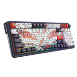 Eisa K686 Pro Se Keyboard &amp; K1NG M916 Pro (1K Hz) Mouse Anime Combo &amp; Mousepad 90-40 - - Fun Touch Shop