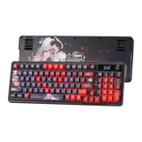 Redragon K719 PRO Wireless Gasket Gaming Keyboard w/Hype Screen & Knob, 95 Keys Mechanical Keyboard, Easy-Control 1.14’’ TFT Info Display, 5-Layer Noise Dampening, Custom Linear Switch, Anime Edition